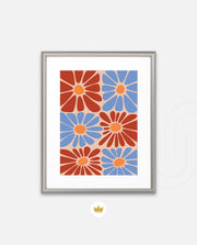 Retro Daisy Mosaic
