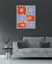Retro Daisy Mosaic