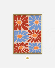Retro Daisy Mosaic