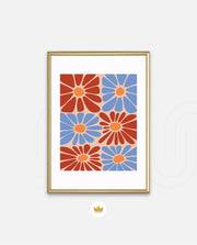 Retro Daisy Mosaic