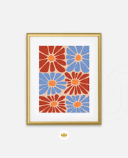Retro Daisy Mosaic