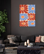 Retro Daisy Mosaic