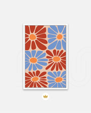 Retro Daisy Mosaic