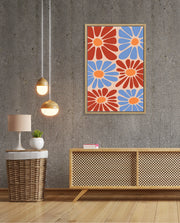 Retro Daisy Mosaic