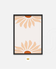Peach Daisy Duo