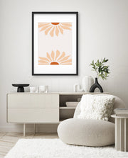 Peach Daisy Duo
