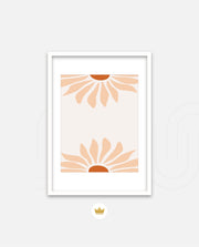 Peach Daisy Duo