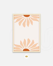 Peach Daisy Duo