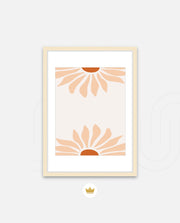 Peach Daisy Duo