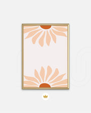Peach Daisy Duo