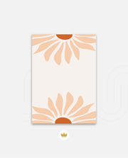 Peach Daisy Duo