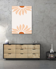 Peach Daisy Duo