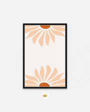 Peach Daisy Duo