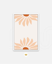 Peach Daisy Duo
