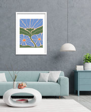 Periwinkle Floral Flow