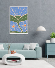 Periwinkle Floral Flow