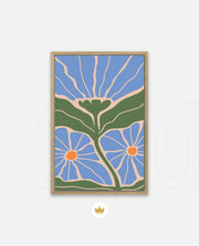 Periwinkle Floral Flow