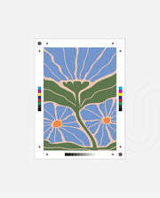 Periwinkle Floral Flow