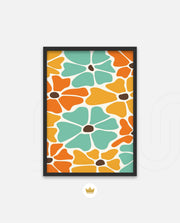 Sunlit Floral Mosaic