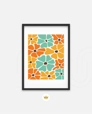 Sunlit Floral Mosaic