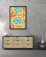 Sunlit Floral Mosaic