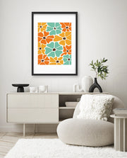 Sunlit Floral Mosaic