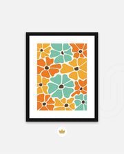 Sunlit Floral Mosaic