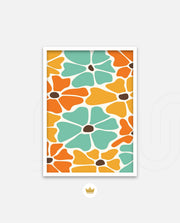 Sunlit Floral Mosaic