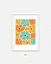 Sunlit Floral Mosaic