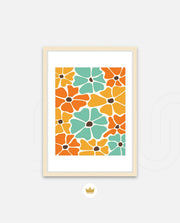 Sunlit Floral Mosaic