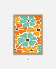 Sunlit Floral Mosaic