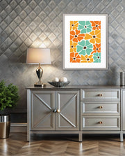 Sunlit Floral Mosaic