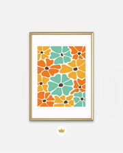 Sunlit Floral Mosaic