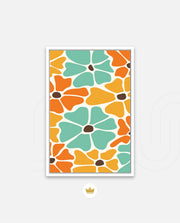 Sunlit Floral Mosaic