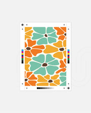 Sunlit Floral Mosaic