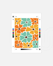 Sunlit Floral Mosaic
