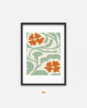 Sage Floral Whirl