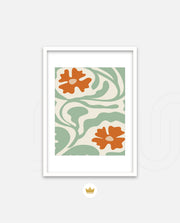 Sage Floral Whirl