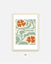 Sage Floral Whirl