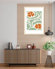 Sage Floral Whirl