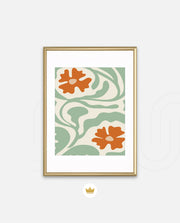 Sage Floral Whirl