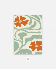 Sage Floral Whirl
