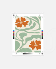 Sage Floral Whirl
