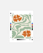 Sage Floral Whirl