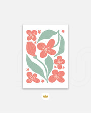 Coral Blossom Breeze