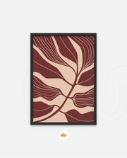 Burgundy Leaf Rhythm