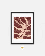 Burgundy Leaf Rhythm