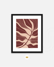 Burgundy Leaf Rhythm