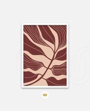 Burgundy Leaf Rhythm