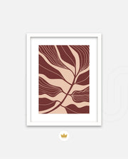 Burgundy Leaf Rhythm
